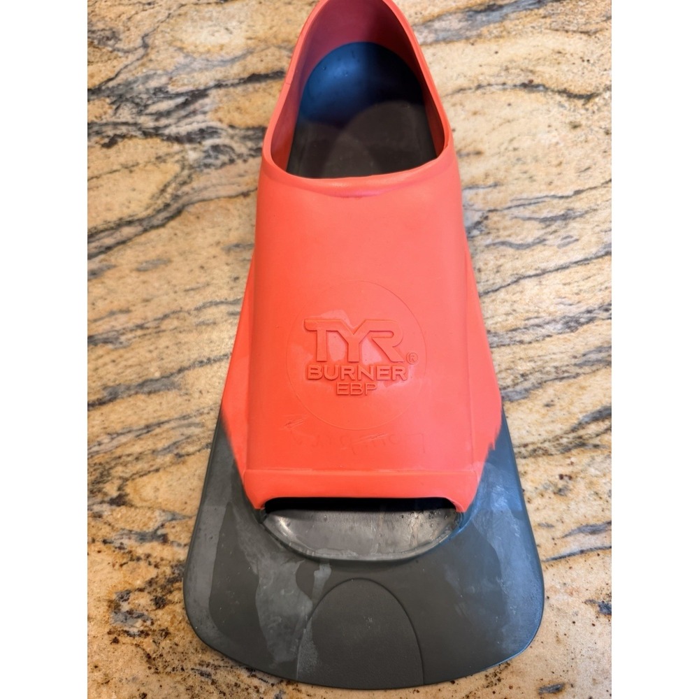 TYR BURNER EBP FINS Red/ L 9-11 42-44 ONE FIN ONLY!